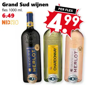 Aanbieding: Grand Sud wijnen