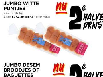 Aanbieding: JUMBO WITTE PUNTJES