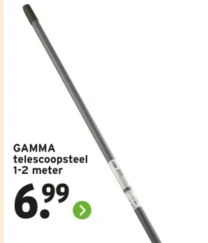 Aanbieding: GAMMA telescoopsteel