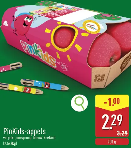 Promotie: PinKids-appels