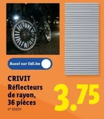 Offre: Réflecteurs de rayon