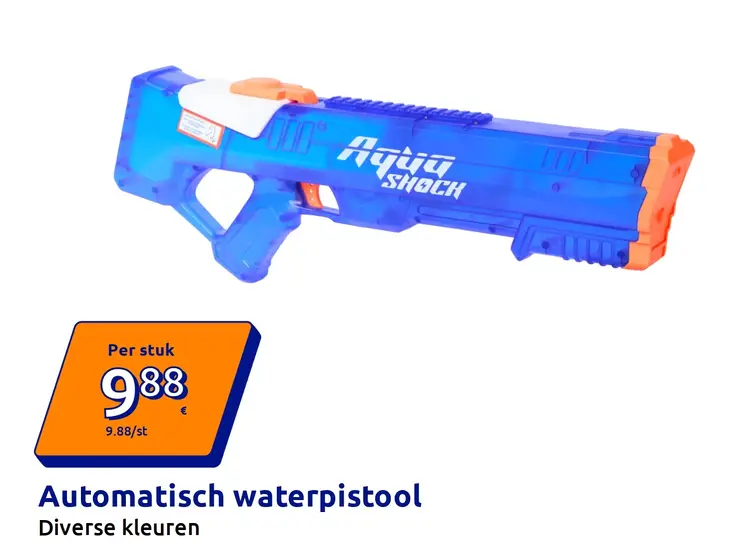 Promotie: Automatisch waterpistool