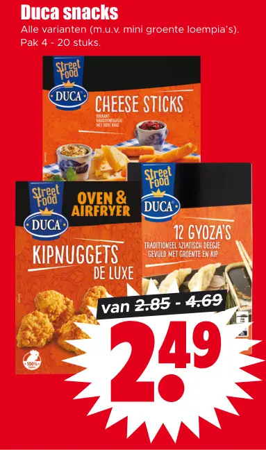 Aanbieding: Snacks