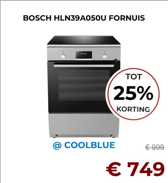 Aanbieding: Hln39a050u fornuis