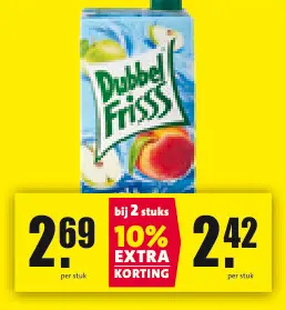 Aanbieding: Dubbel Frisss