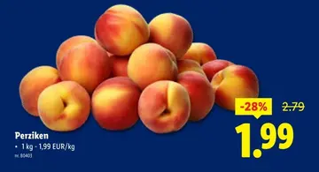 Aanbieding: Perziken