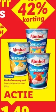 Aanbieding: Almhof roomyoghurt