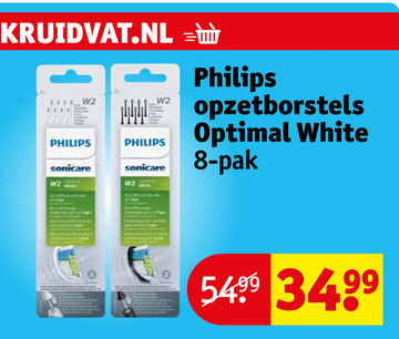 Aanbieding: Philips opzetborstels Optimal White
