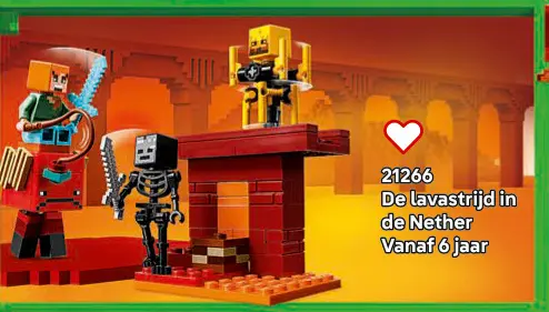 Aanbieding: De lavastrijd in de Nether