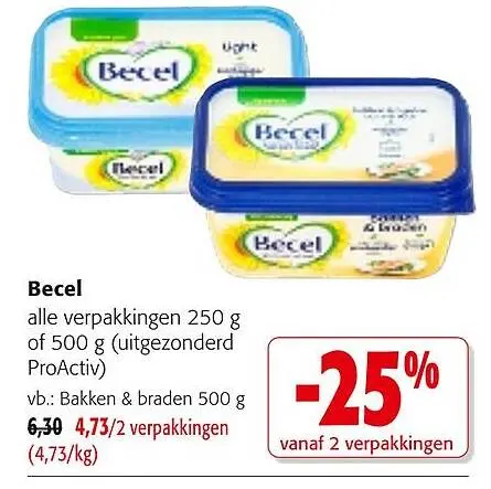 Promotie: Becel