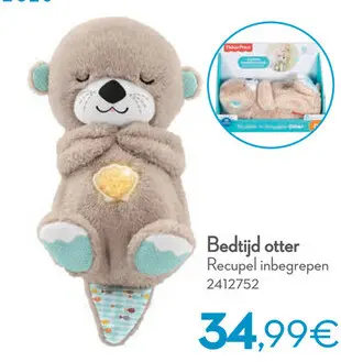 Aanbieding: Bedtijd otter