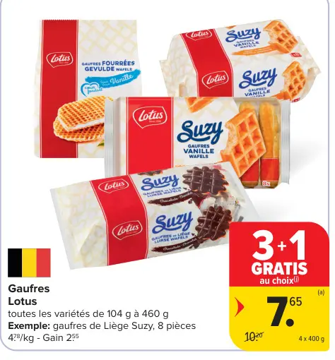 Offre: Gaufres