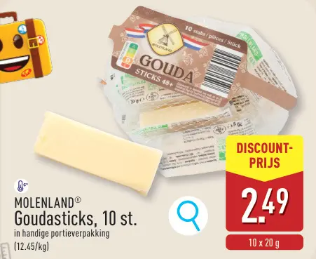 Promotie: Goudasticks