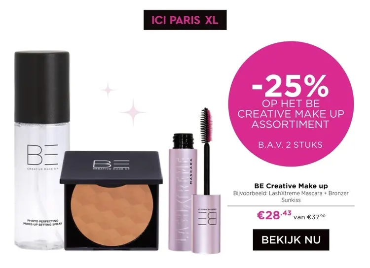 Aanbieding: BE Creative Make up