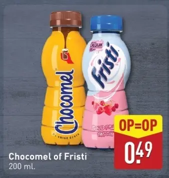 Aanbieding: Chocomel of Fristi