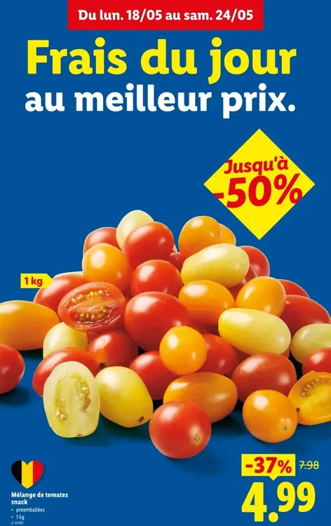 Offre: Mélange de tomates snack
