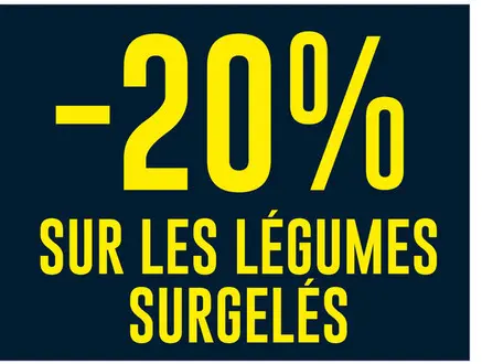 Offre: Légumes Surgelés
