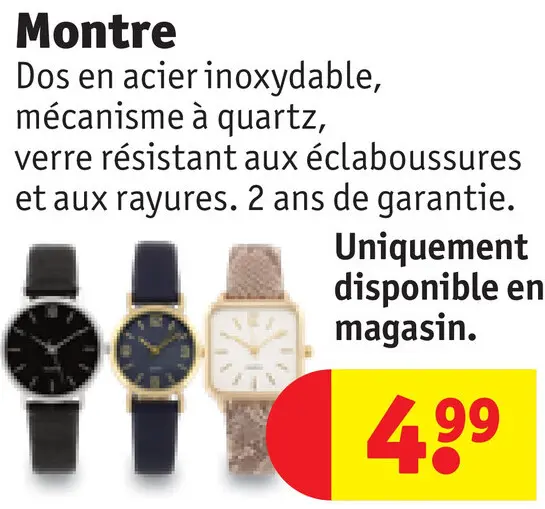 Offre: Montre