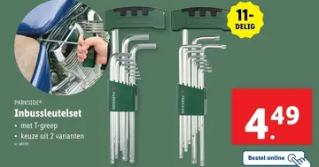 Aanbieding: Inbussleutelset