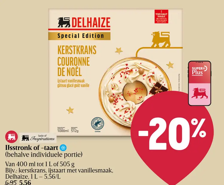 Aanbieding: IJsstronk of -taart