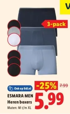 Aanbieding: Heren boxers