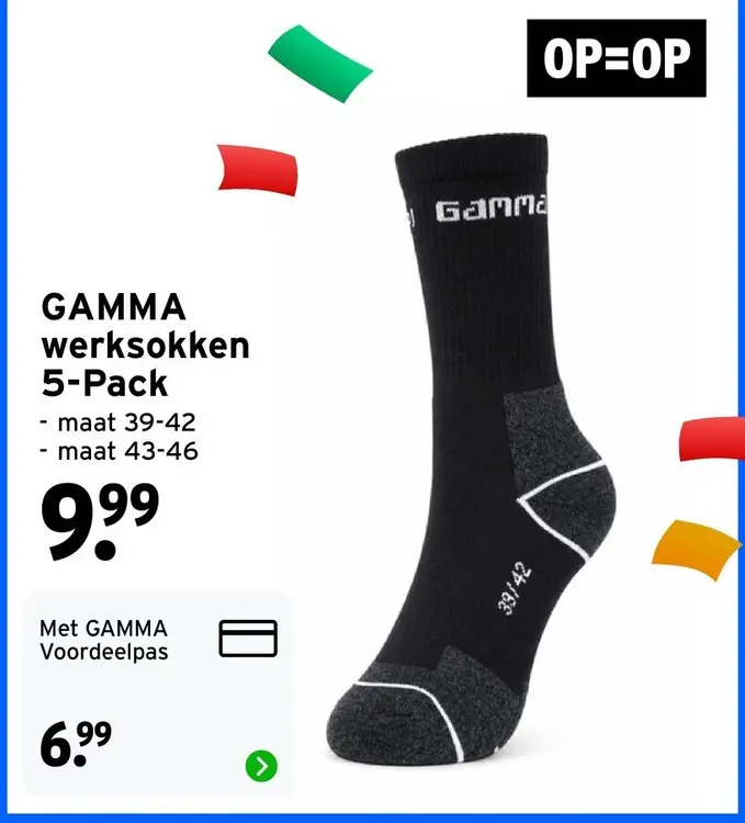 Aanbieding: werksokken