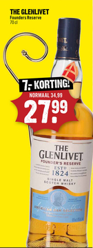 Aanbieding: The Glenlivet Founder's Reserve Single Malt Whisky 70 cl