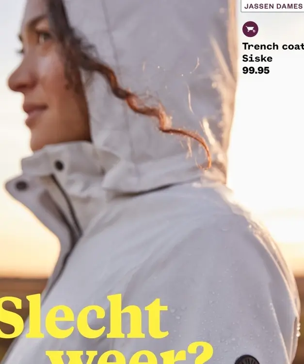 Aanbieding: Trench coat Siske