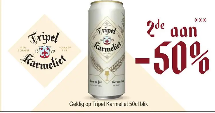 Promotie: Tripel Karmeliet