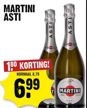 Aanbieding: Martini Asti Dolce 75 cl