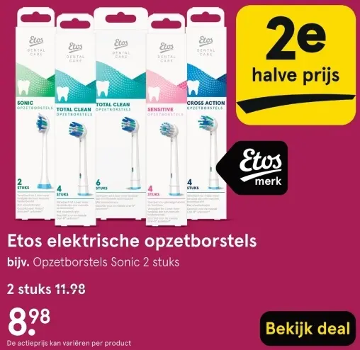 Aanbieding: Elektrische opzetborstels