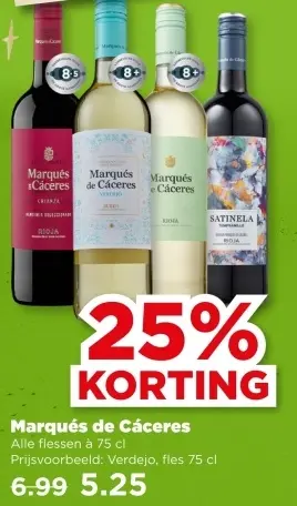 Aanbieding: Marqués de Cáceres