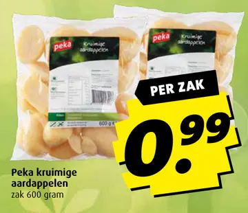 Aanbieding: Peka kruimige aardappelen