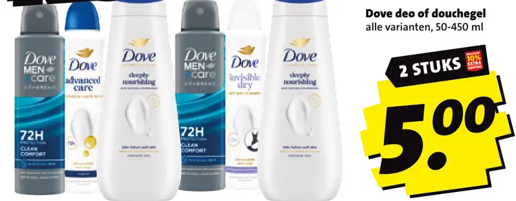 Aanbieding: Deo of douchegel