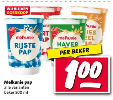 Aanbieding: Melkunie pap