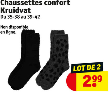 Offre: Chaussettes confort