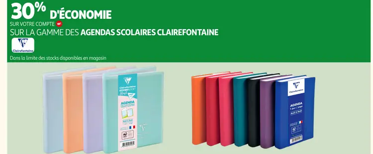 Promotie: Agendas scolaires
