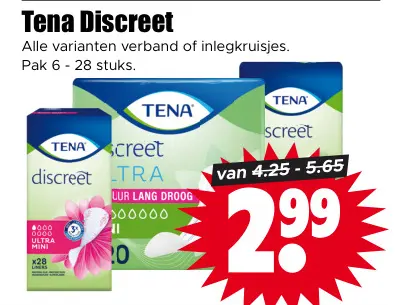 Aanbieding: Tena Discreet