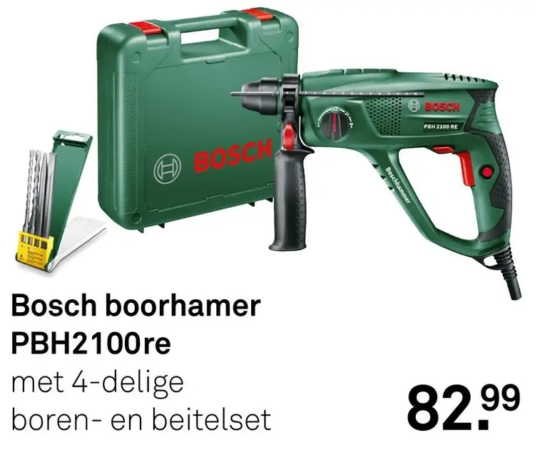 Aanbieding: Boorhamer PBH2100re