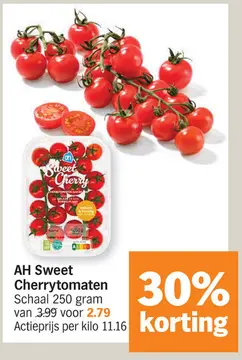 Aanbieding: AH Sweet Cherrytomaten