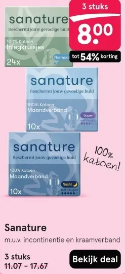 Aanbieding: Sanature