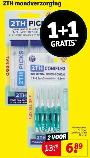 Promotie: 2TH Picks / Coniflex Interdental Brush-Conica