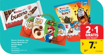 Aanbieding: Bueno, Surprise, Joy, Happy Moments en Schoko-Bons