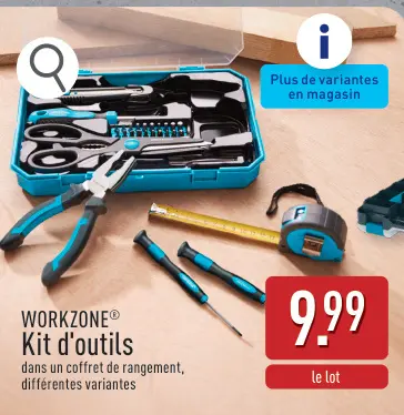 Offre: Kit d'outils