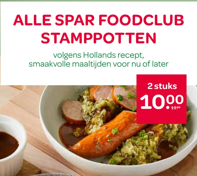 Aanbieding: Stamppotten