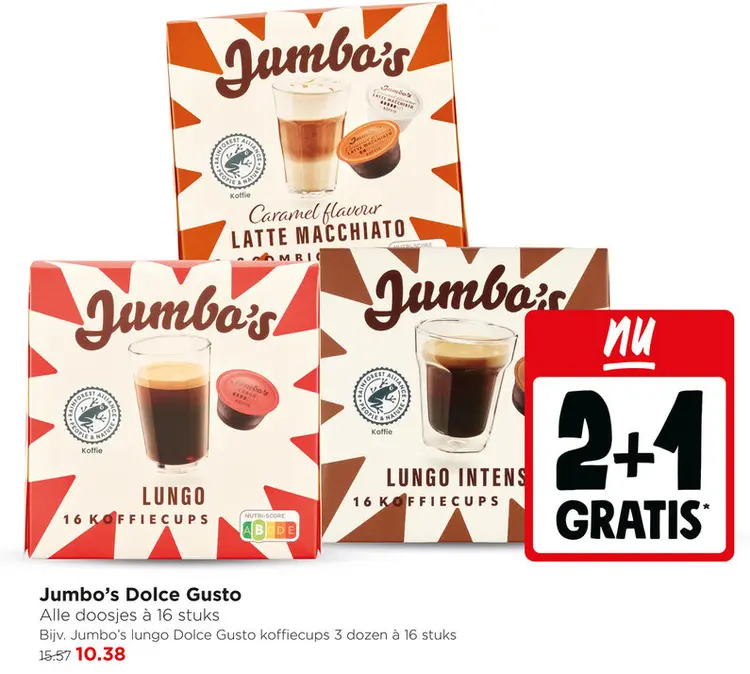 Aanbieding: Dolce Gusto koffiecups