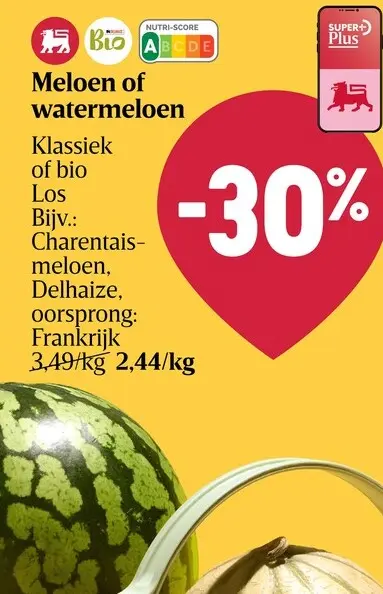 Promotie: Meloen of watermeloen