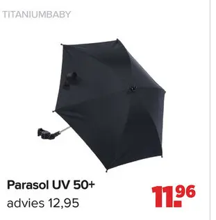 Aanbieding: Parasol UV 50+