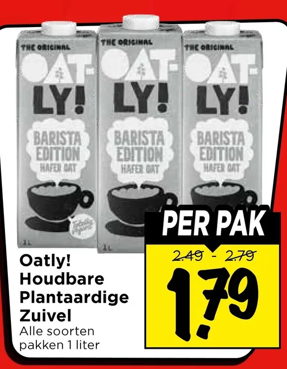 Aanbieding: Houdbare Plantaardige Zuivel