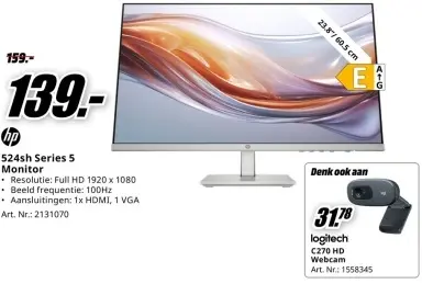 Promotie: 524sh Series 5 Monitor